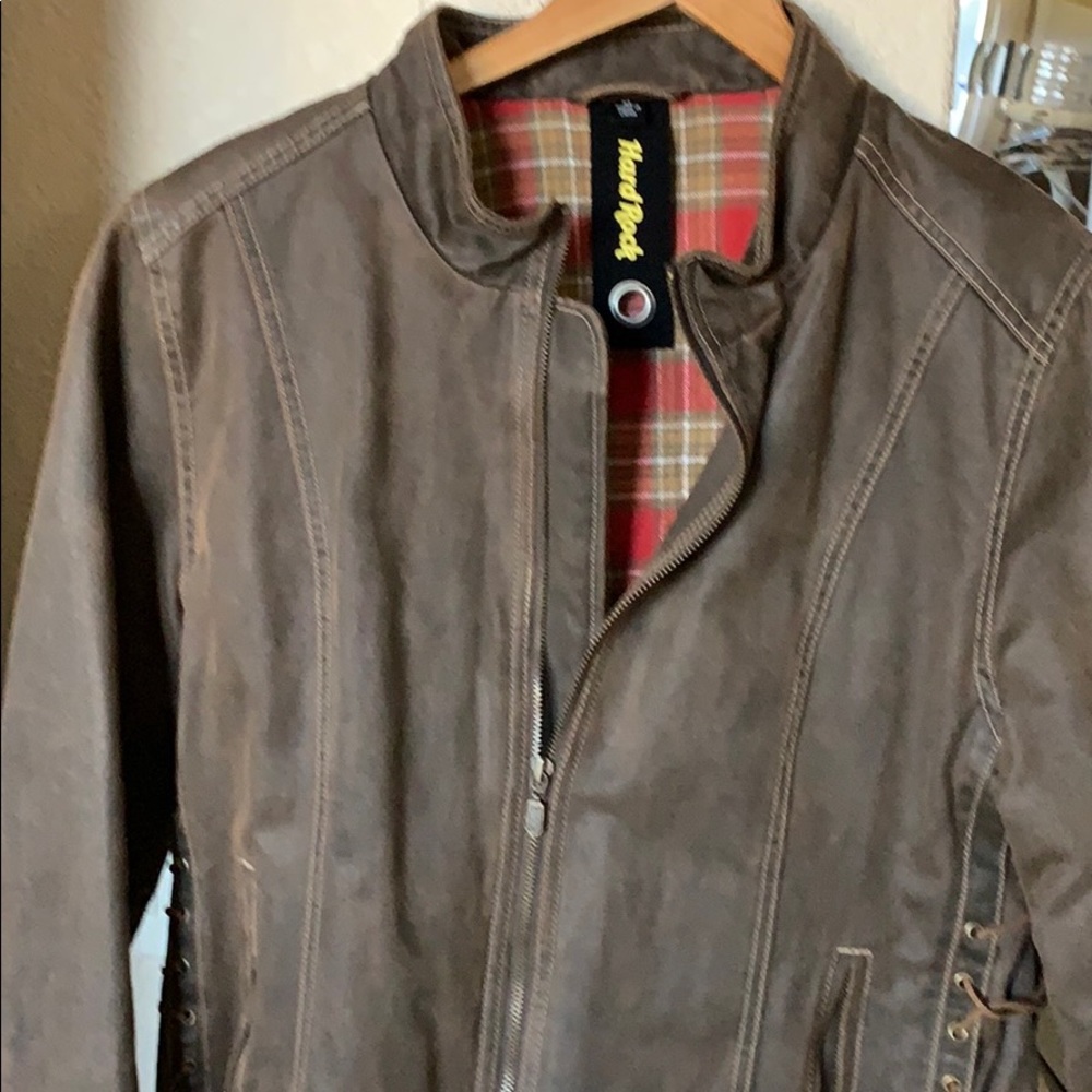 Hard Rock brown winter jacket,